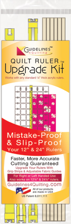 Quilt Ruler Upgrade Kit by Guidelines4Quilting